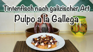 Spanische Kochen Pulpo a la Gallega